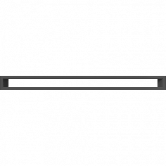 Mriežka TUNEL 60×800 čierna