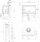 Kratki Krbová vložka ZIBI 11 BS DECO pravé presklenie
