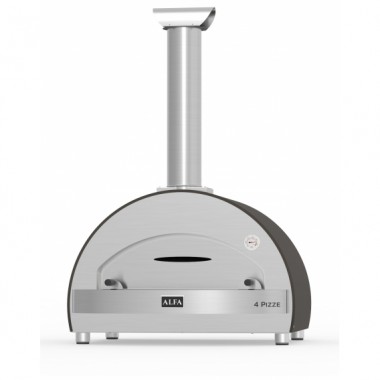 Pizza pec 4 PIZZE na drevo - diamond grey