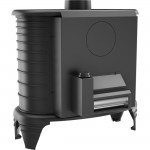 Kratki Liatinové kachle KOZA K8 s ventilátorom TURBOFAN