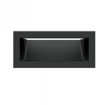 Mriežka LUFT 90×200 čierna 45S