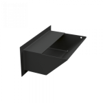 Mriežka LUFT 90×200 čierna 45S