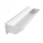 Mriežka LUFT 90×400 biela 45S