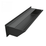 Mriežka LUFT 90×400 čierna 45S