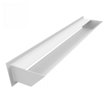 Mriežka LUFT 90×600 biela 45S