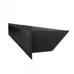 Mriežka LUFT 90×600 čierna 45S