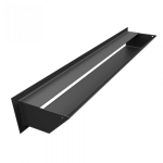 Mriežka LUFT 90×600 čierna 45S