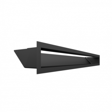 Mriežka LUFT 90×800 čierna 45S