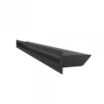 Mriežka LUFT 60×800 čierna 45S SF - plytká