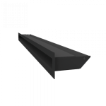 Mriežka LUFT 60×1000 čierna 45S SF - plytká