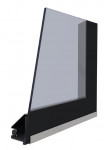 Sklo modern Kazeta 600/450