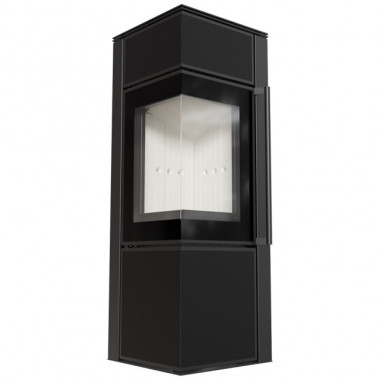 Kratki TORA S 8 povrchová úprava - NERO