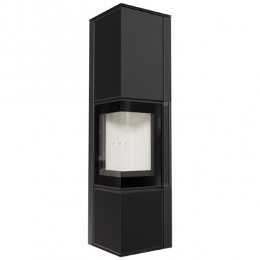 Kratki TORA L 8 povrchová úprava - NERO