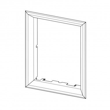 RÁMIK D3F RAM 04 krycí polohlboký