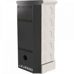 Kratki Kachľová piecka BLANKA 8 krémová lesklá