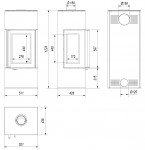 Kratki THOR 8 VIEW s trojstranným presklením