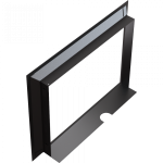 Montážny rámik 45° pre krbové vložky MBM 10 s výsuvnými dvierkami